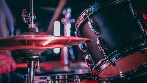 musical instrument man playing on drums musician